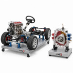 Chassis with Flexiglass Engine / Wankel Engine